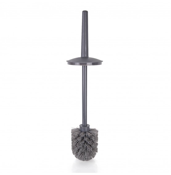 Toilet Brush Set Closed Antibacterial Bristles